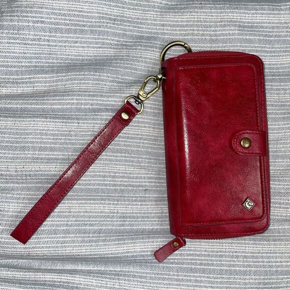 POLA Leather Wristlet - Picture 7 of 11
